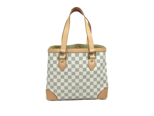Louis Vuitton Louis Vuitton Hampstead Tote PM Bag Cream - view 2