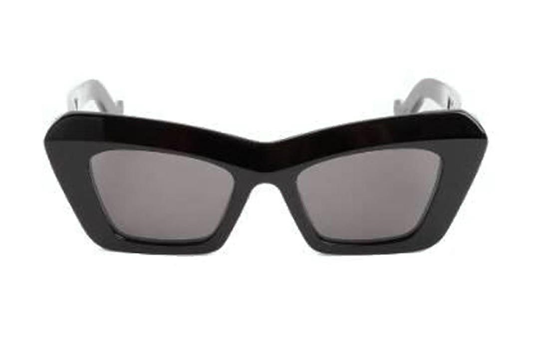 Loewe Loewe Acetate Irregular Shape Sunglasses Women's Black