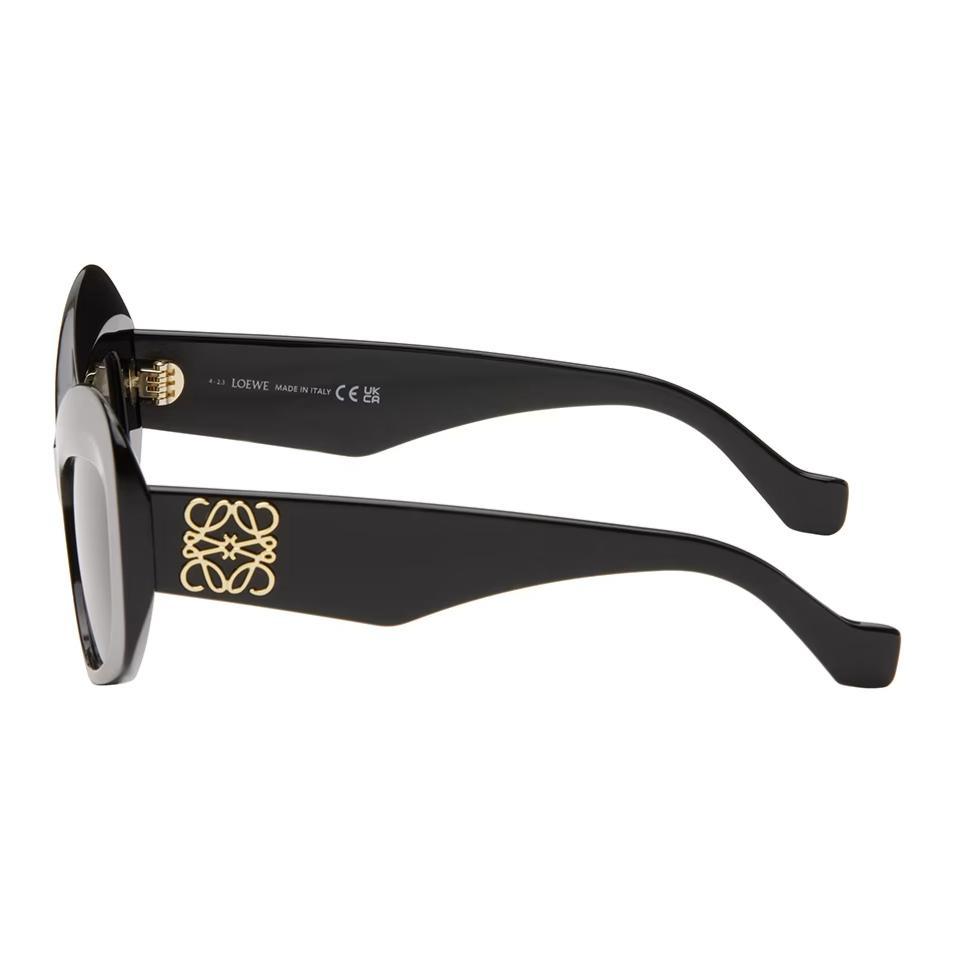 Loewe Loewe Acetate Butterfly Sunglasses Men's Black