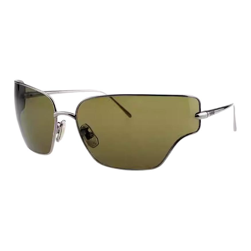 Loewe Loewe Metal Irregular Shape Sunglasses Unisex Silver
