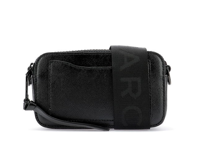 Marc Jacobs Marc Jacobs The Snapshot Crossbody Bagblack Pelle Bovina - view 2