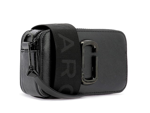 Marc Jacobs Marc Jacobs The Snapshot Crossbody Bagblack Pelle Bovina - view 3