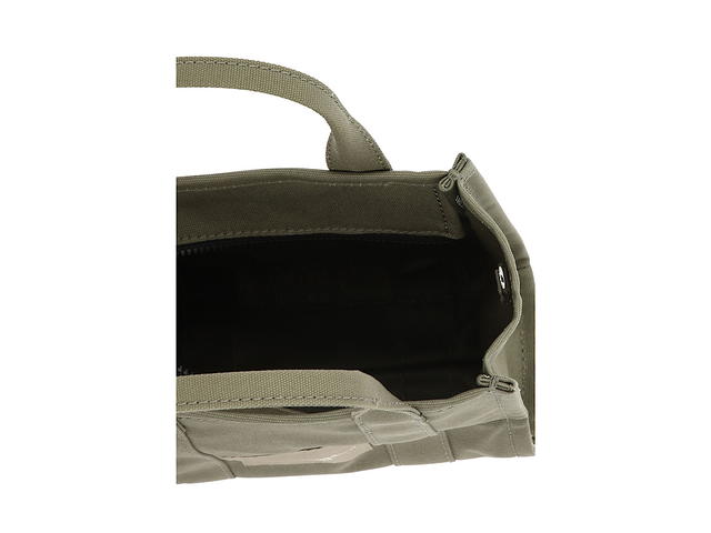 Marc Jacobs Marc Jacobs The Mini Tote Handbaggreen Cotton - view 5