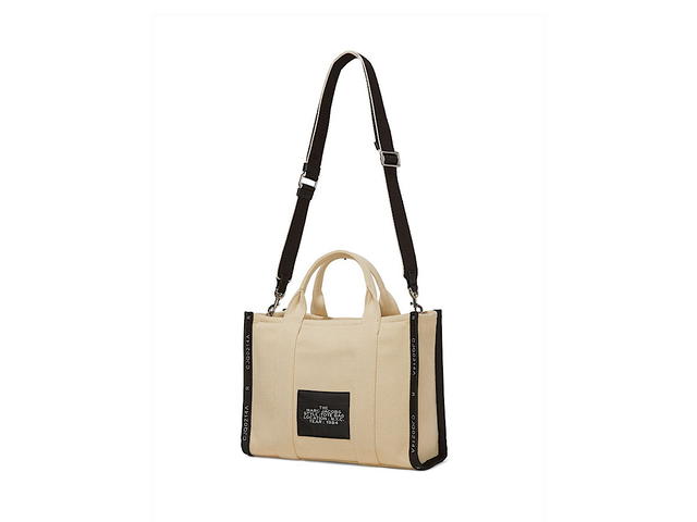 Marc Jacobs Marc Jacobs Tote The Medium Arena Logo Blackwarmsand 64 Cotton 36 Polyester - view 2