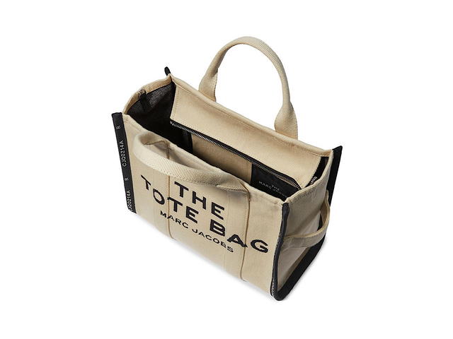 Marc Jacobs Marc Jacobs Tote The Medium Arena Logo Blackwarmsand 64 Cotton 36 Polyester - view 3