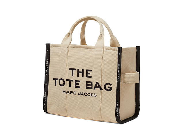 Marc Jacobs Marc Jacobs Tote The Medium Arena Logo Blackwarmsand 64 Cotton 36 Polyester - view 4