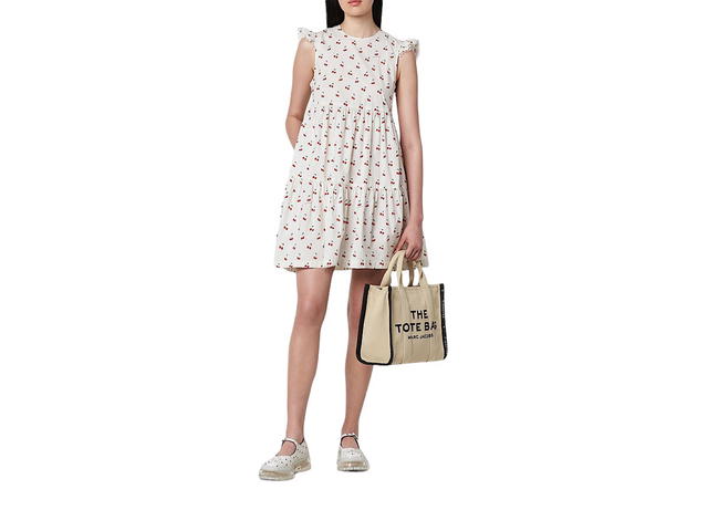 Marc Jacobs Marc Jacobs Tote The Medium Arena Logo Blackwarmsand 64 Cotton 36 Polyester - view 5