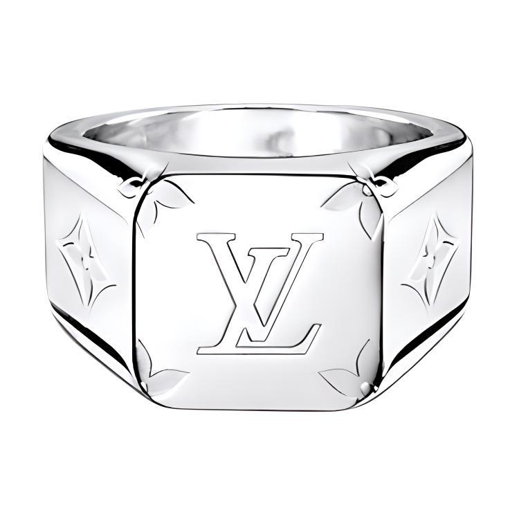 Louis Vuitton Louis Vuitton Monogram Signet Ring