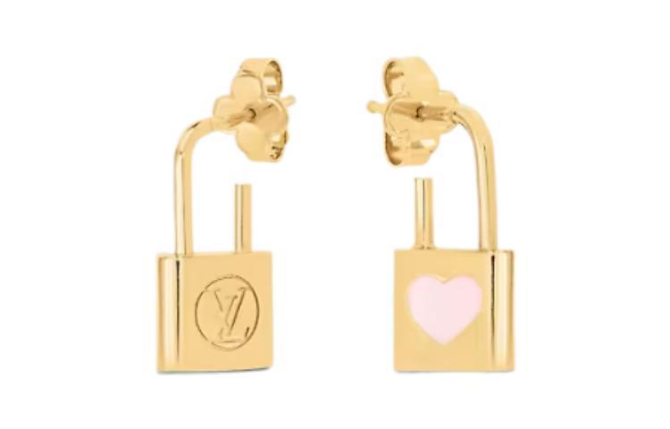 Louis Vuitton Louis Vuitton Metal Earrings Women's Gold
