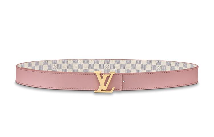 Louis Vuitton Louis Vuitton Cow Leather Belts Women's Pink Width: 3cm