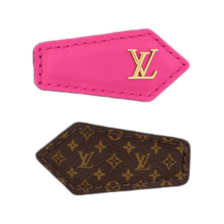 Louis Vuitton Louis Vuitton Metal Hair Clips Women's Pink