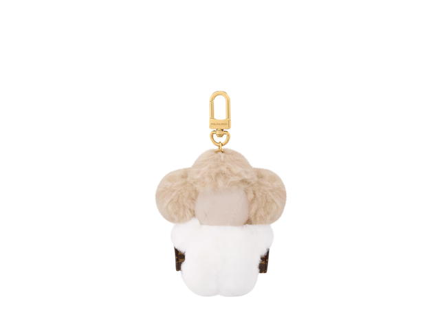 Louis Vuitton Louis Vuitton Vivienne Fashionista Bag Charm Beige - view 2