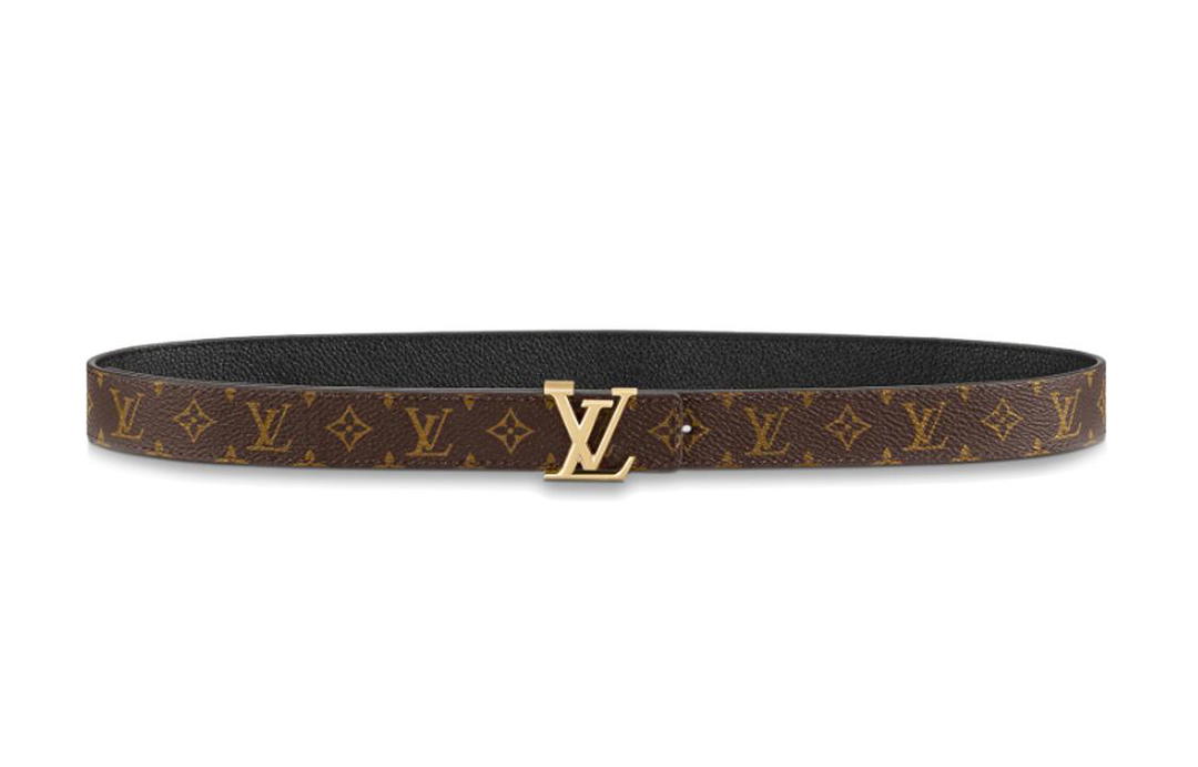 Louis Vuitton Louis Vuitton Leather Belts Women's Width: 2.5cm