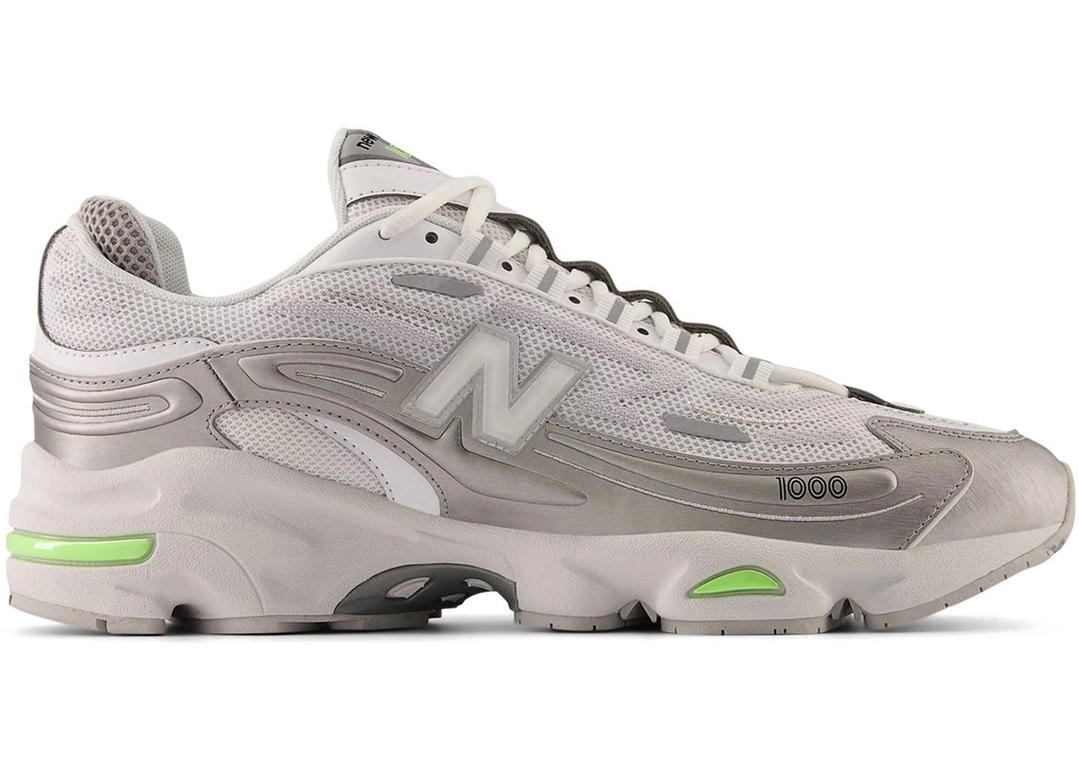 New Balance New Balance 1000 White Silver Mint Flash