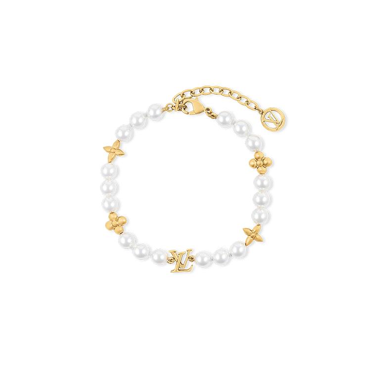 Louis Vuitton Louis Vuitton My Lv Pearl Bracelet