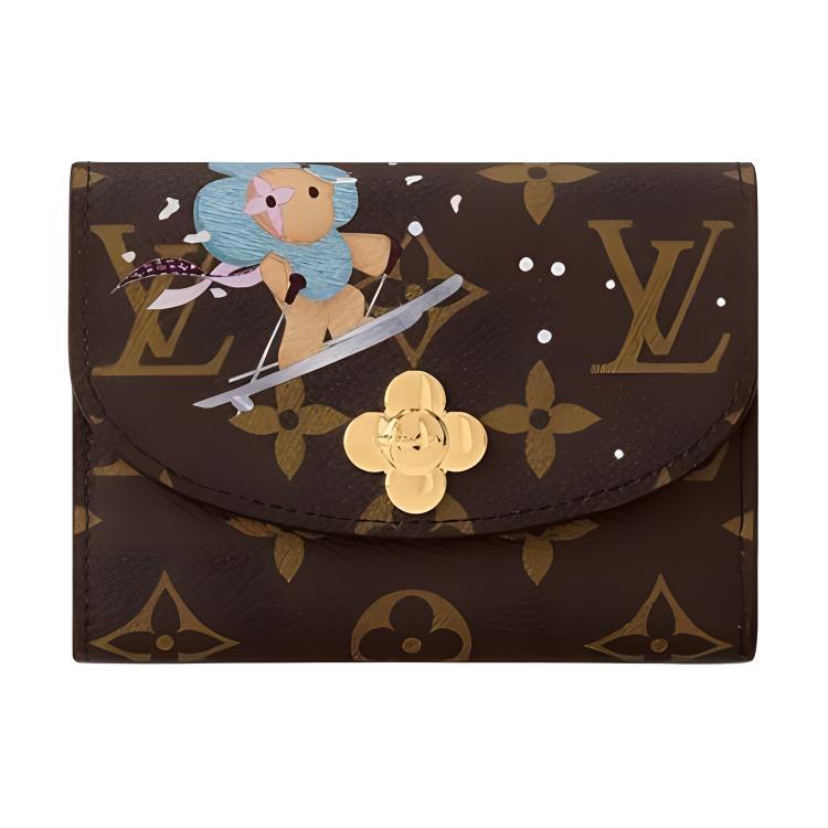 Louis Vuitton Louis Vuitton Rosalie Coin Purse Monogram/Azur Frost