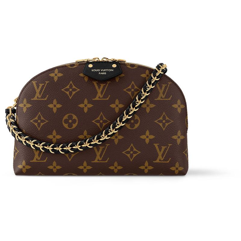 Louis Vuitton Louis Vuitton Be Alma Monogram Canvas Shoulder Bag Women's Black