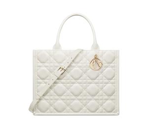 Buy Dior BookTote Cow Leather Tote Bag Shopping Bag Shoulder Bag Crossbody Bag Handbag Medium Size Women's Milk White at Sasom – Authentic and Ready to Ship