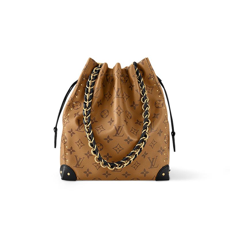 Louis Vuitton Louis Vuitton Noé Trunk PM Bucket Bag Women's Brown