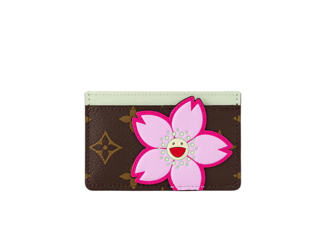 Louis Vuitton Louis Vuitton x Takashi Murakami Card Holder In Monogram Canvas - view 1