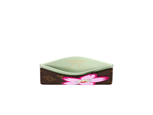 Louis Vuitton Louis Vuitton x Takashi Murakami Card Holder In Monogram Canvas - view 2