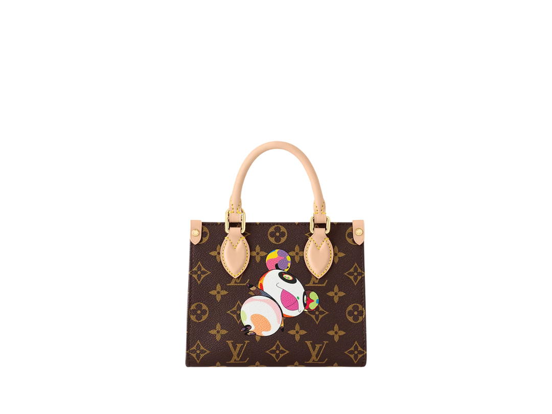 Louis Vuitton Louis Vuitton x Takashi Murakami Onthego Bb In Monogram Coated Canvas With Gold-Toned Hardware