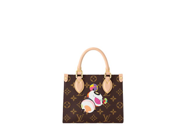 Louis Vuitton Louis Vuitton x Takashi Murakami Onthego Bb In Monogram Coated Canvas With Gold-Toned Hardware - view 1