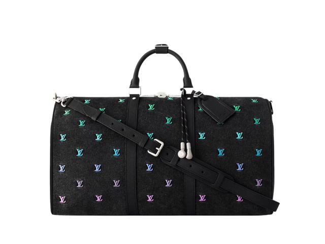 Louis Vuitton Louis Vuitton Keepall Bandoulière 50 Gradient Blue - view 1