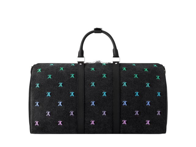 Louis Vuitton Louis Vuitton Keepall Bandoulière 50 Gradient Blue - view 2