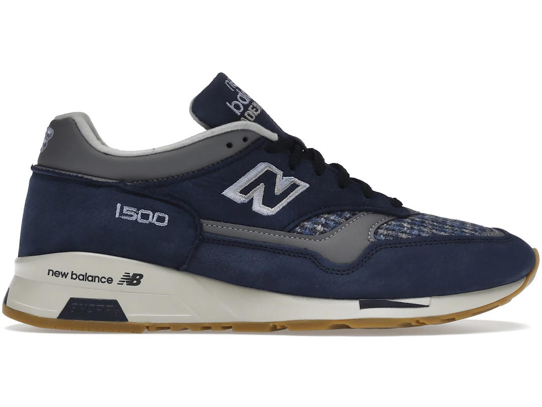 New Balance New Balance 1500 MiUK Navy Grey Harris Tweed