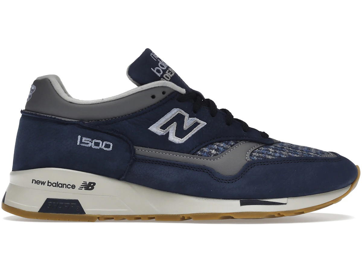 New Balance New Balance 1500 MiUK Navy Grey Harris Tweed