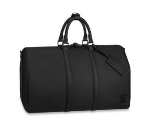 Buy Louis Vuitton KeepallBandoulière Cow Leather Handbag Shoulder Bag Crossbody Bag Travel Bag Regular Men's Black at Sasom – Authentic and Ready to Ship