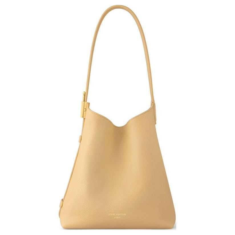 Louis Vuitton Louis Vuitton Leather Handbag Shoulder Bag Small Size Women's Yellow
