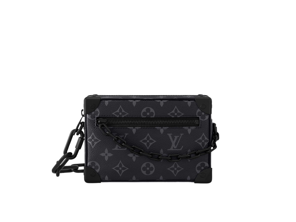 Louis Vuitton Louis Vuitton Mini Soft Trunk In Monogram Eclipse Canvas With Matte Black Hardware
