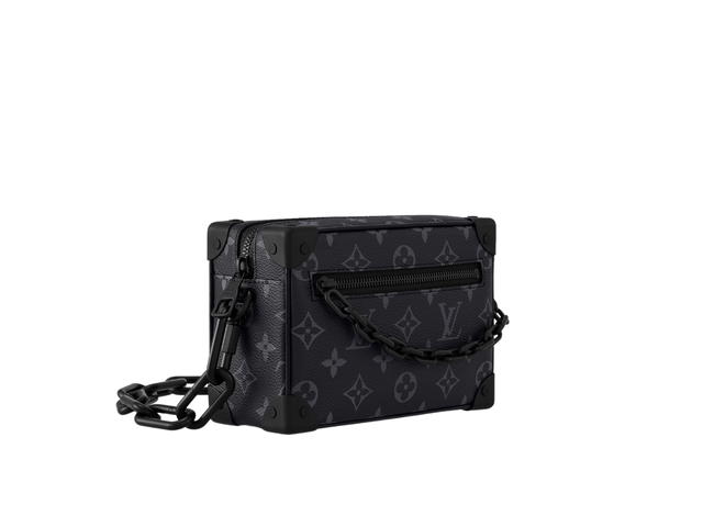 Louis Vuitton Louis Vuitton Mini Soft Trunk In Monogram Eclipse Canvas With Matte Black Hardware - view 2