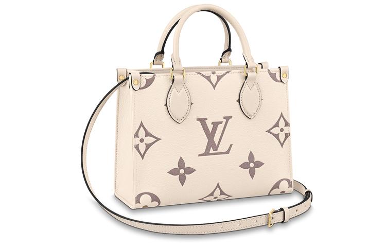 Louis Vuitton Louis Vuitton Onthego Pm Creme/Bois De Rose