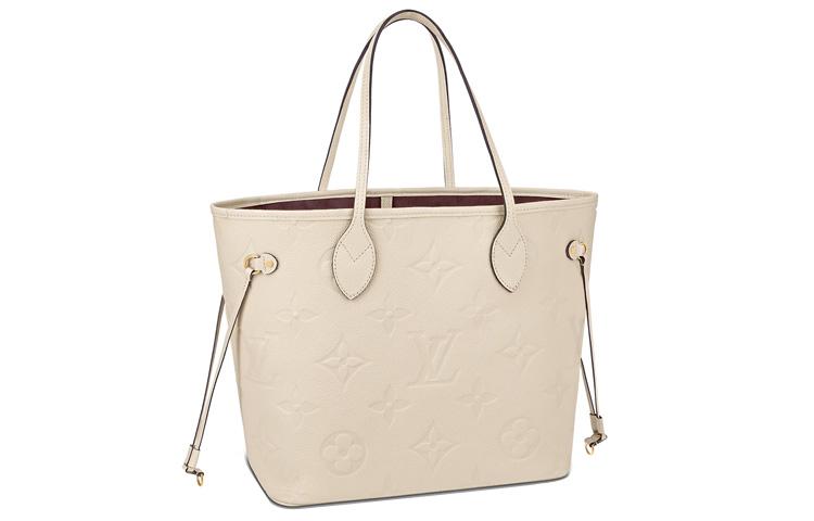 Louis Vuitton Louis Vuitton Neverfull Mm Creme