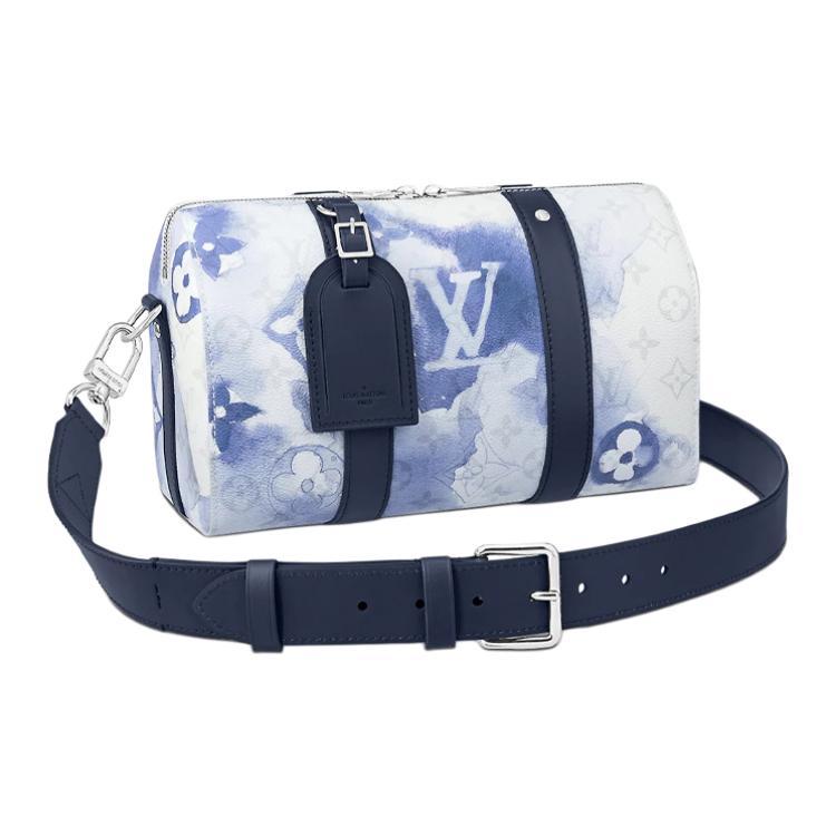Louis Vuitton Louis Vuitton City Keepall Monogram Watercolor Blue