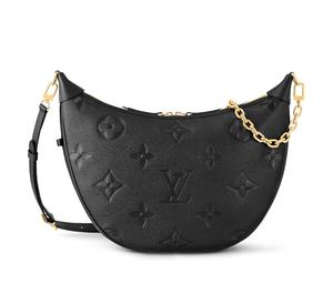 Buy Louis Vuitton Loop Embossed Grained Cow Leather Crescent Bag Handbag Shoulder Bag Crossbody Bag Regular Women's Black at Sasom – Authentic and Ready to Ship