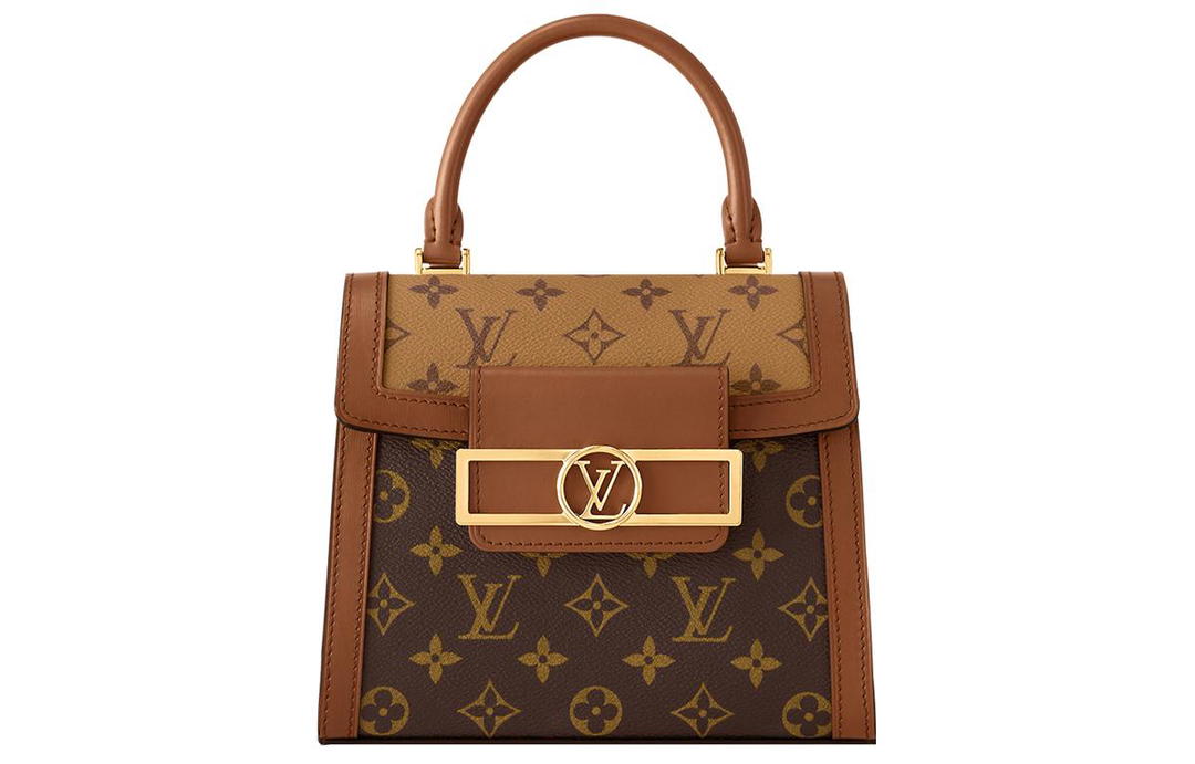 Louis Vuitton Louis Vuitton Dauphine Capitale Monogram And Monogram Reverse