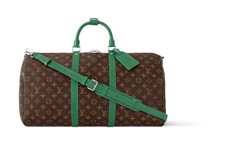 Louis Vuitton Louis Vuitton Keepall Bandouliere 50 Colormania Green