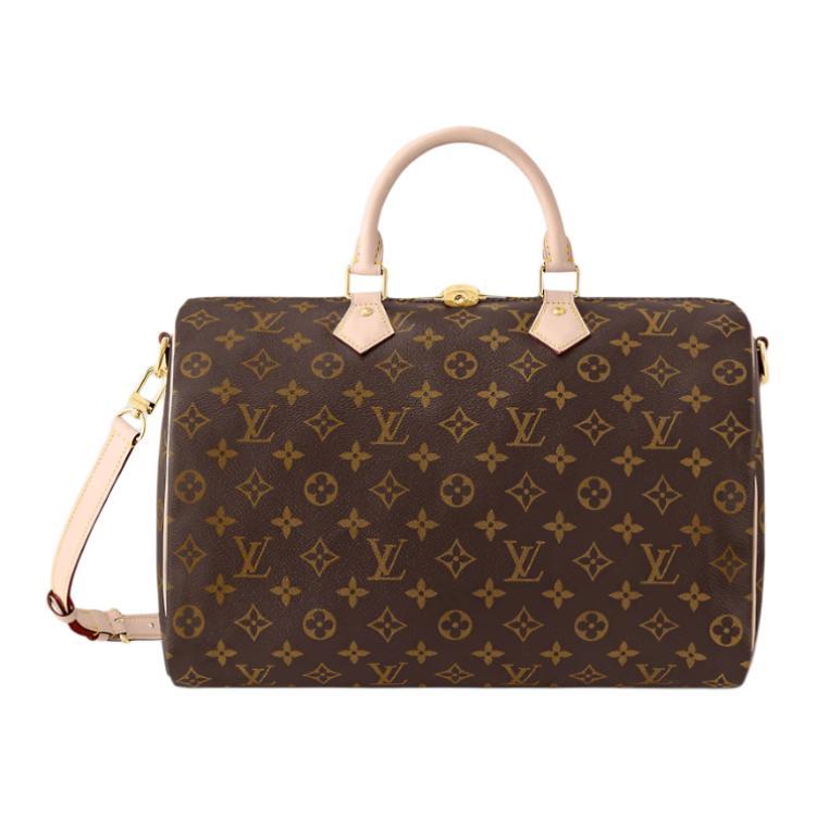 Louis Vuitton Louis Vuitton Speedy Monogram Coated Canvas Pillow Bag Shoulder Bag Crossbody Bag Handbag Women's Brown