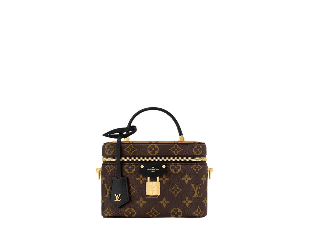 Louis Vuitton Louis Vuitton Vanity Pm Bag In Monogram and Monogram Reverse Canvas With Gold Hardware
