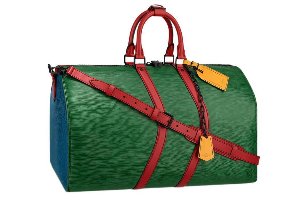 Louis Vuitton Louis Vuitton Keepall Bandouliere Wavy 50 Epi Colorblock