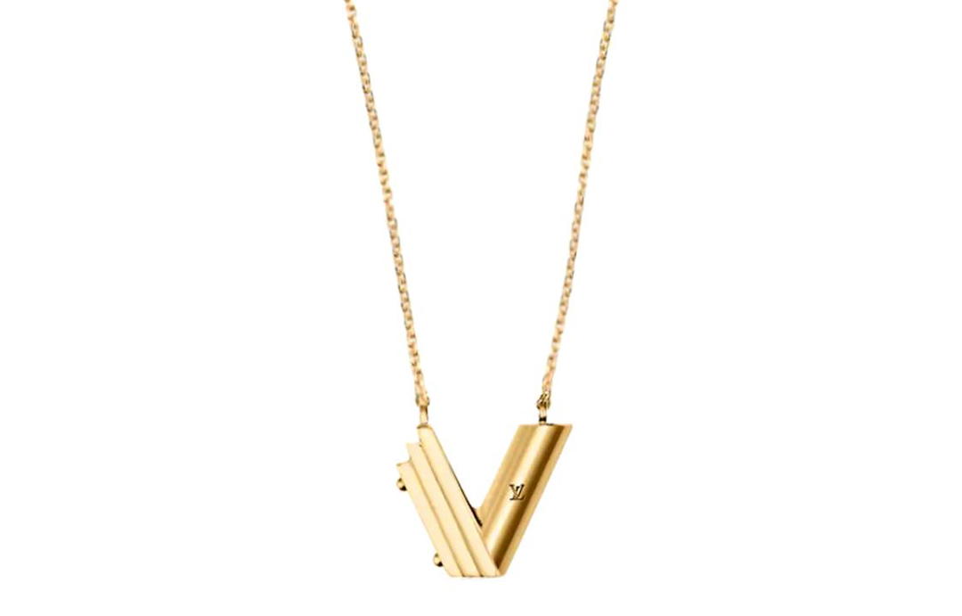 Louis Vuitton Louis Vuitton Lv & Me Necklace Letter V