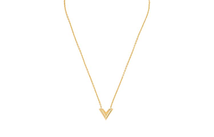 Louis Vuitton Louis Vuitton Necklace Essential V Gold