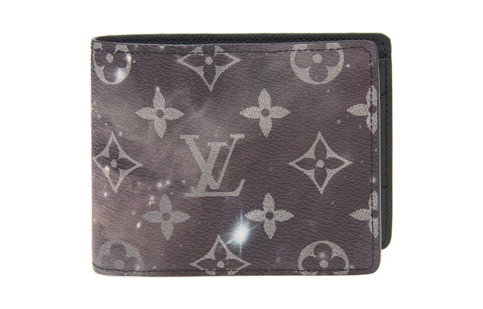 Louis Vuitton Louis Vuitton Multiple Wallet Monogram Galaxy Black/Grey Multicolor