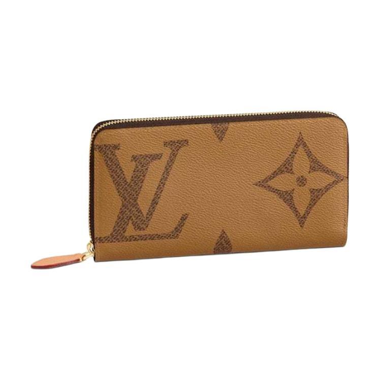 Louis Vuitton Louis Vuitton Zippy Wallet Monogram Giant Brown