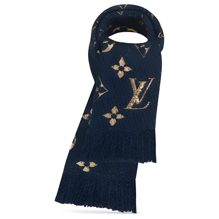Louis Vuitton Louis Vuitton Knit Scarves Women's Blue