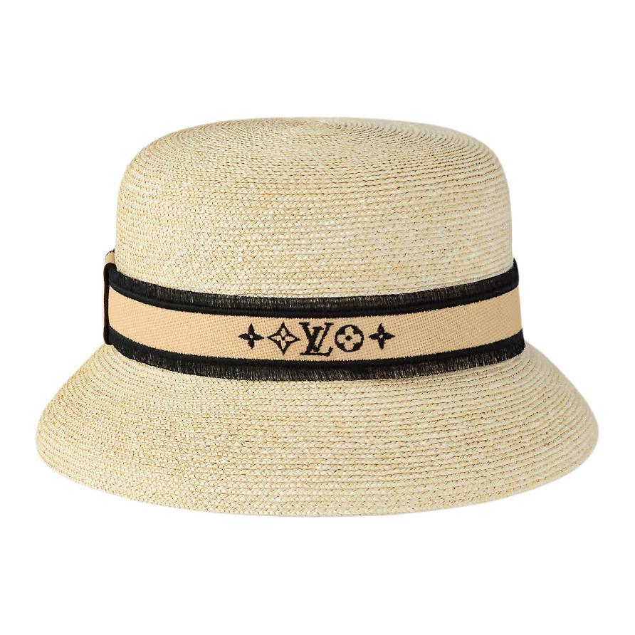 Louis Vuitton Louis Vuitton Lv Straw Bucket Hat